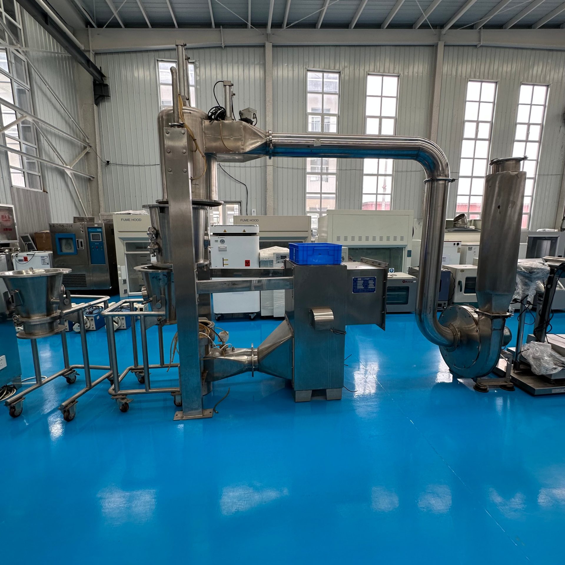 Used Fluidized Bed Dryer &mdash; Model FL-3
