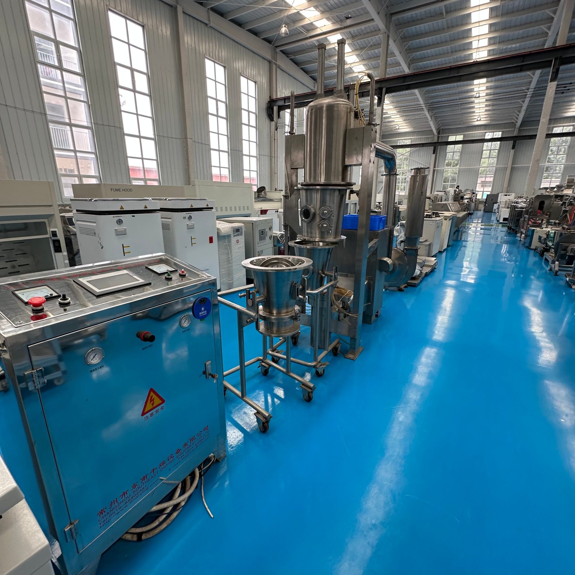 Used Fluidized Bed Dryer &mdash; Model FL-3 image 2