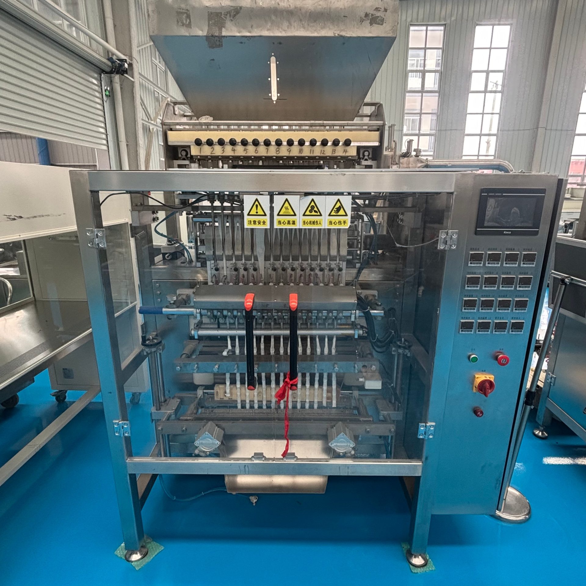 Used Multi-Lane Powder & Granule Packaging Machine &mdash; Model 14 lane