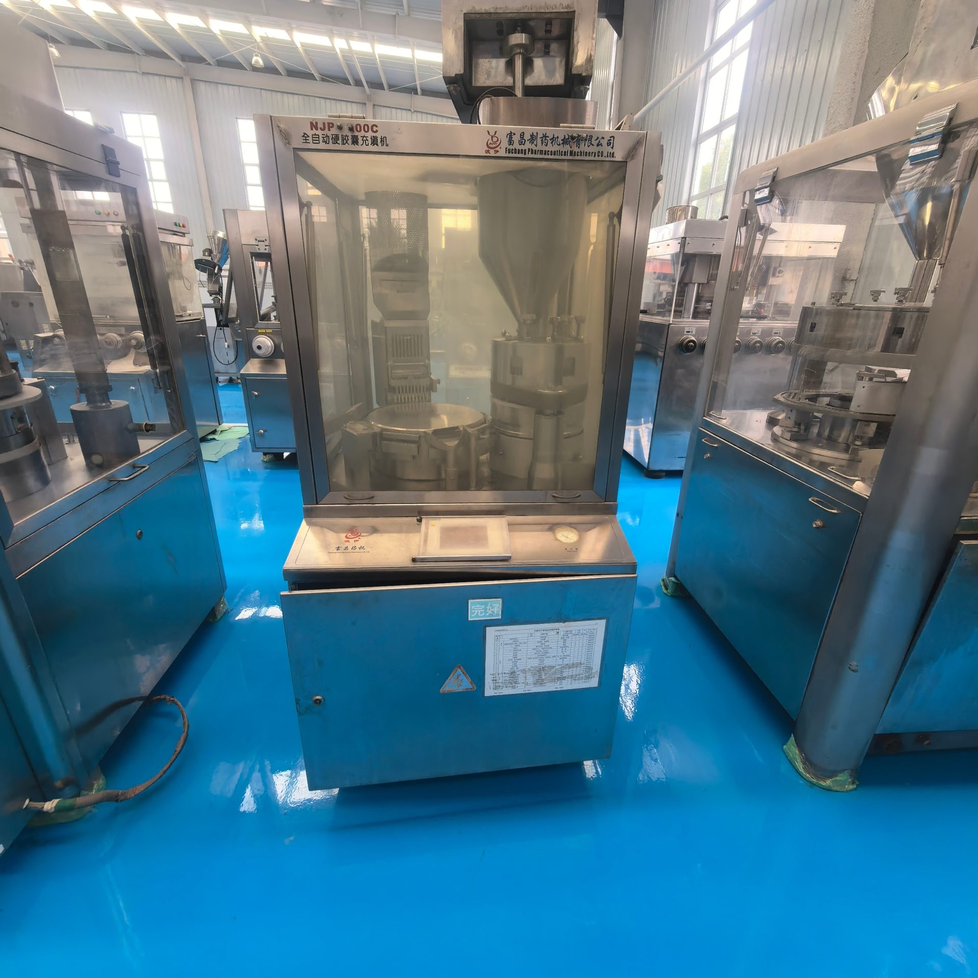Used Capsule Filling Machine &mdash; Model NJP-1200 &mdash; Unit 130