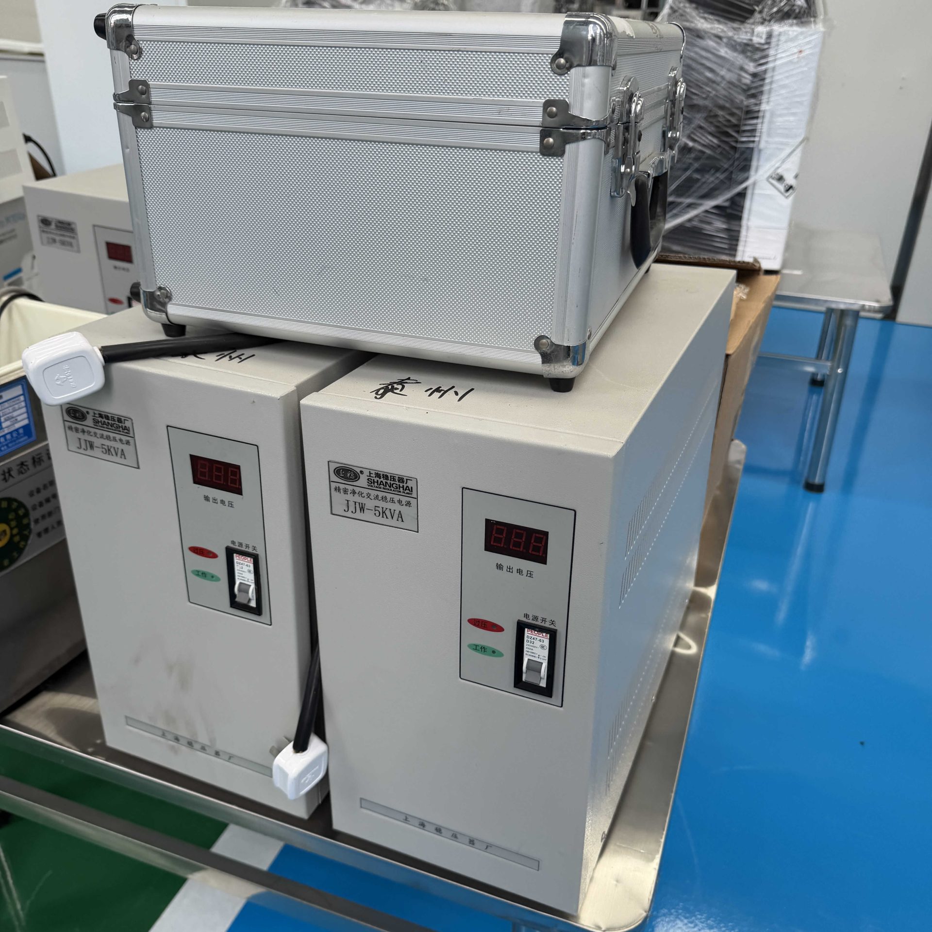 Used AC Voltage Stabilizer &mdash; Model JJW-5KVA image 5