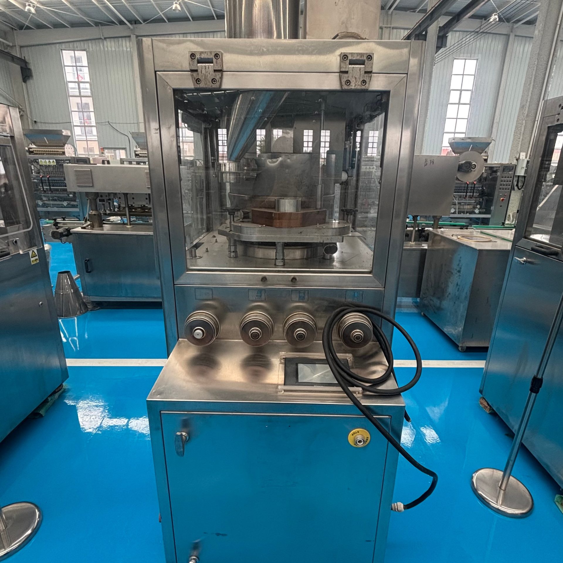 Used Rotary Tablet Press &mdash; Model ZPT-52 punch