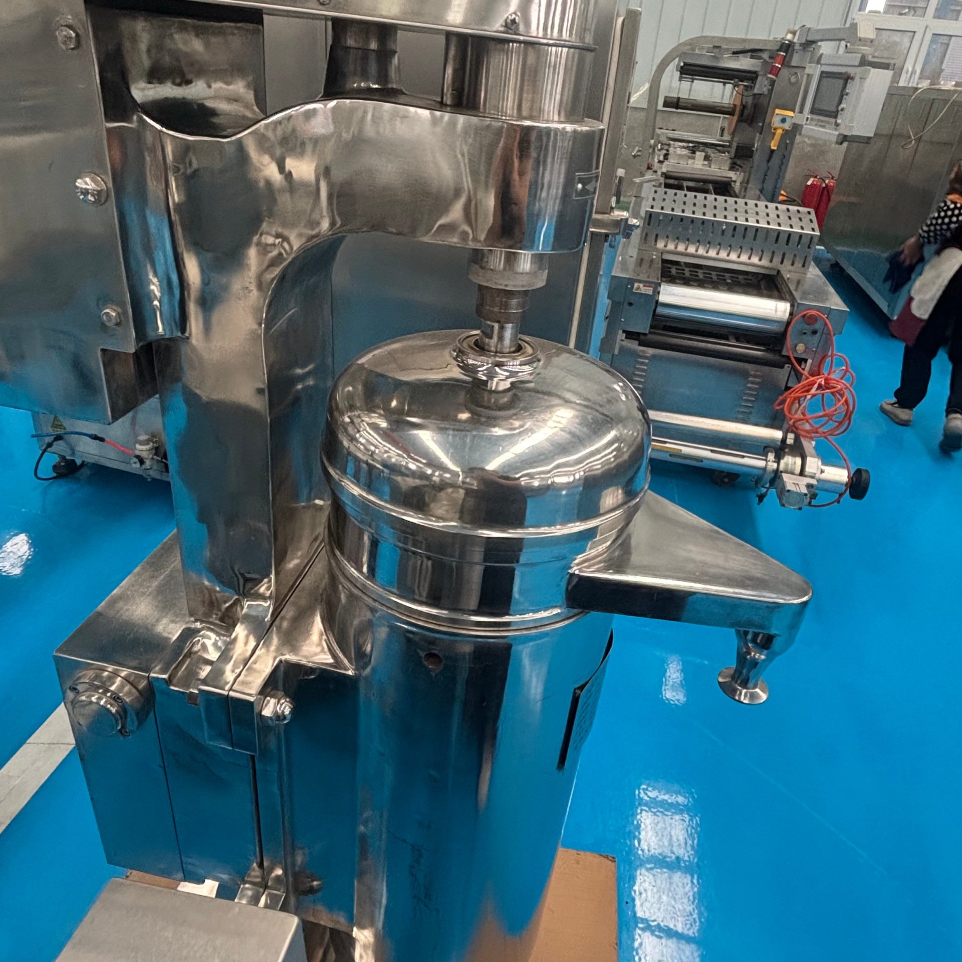 Used Tubular Bowl Centrifuge &mdash; Model GQLY-150N image 2