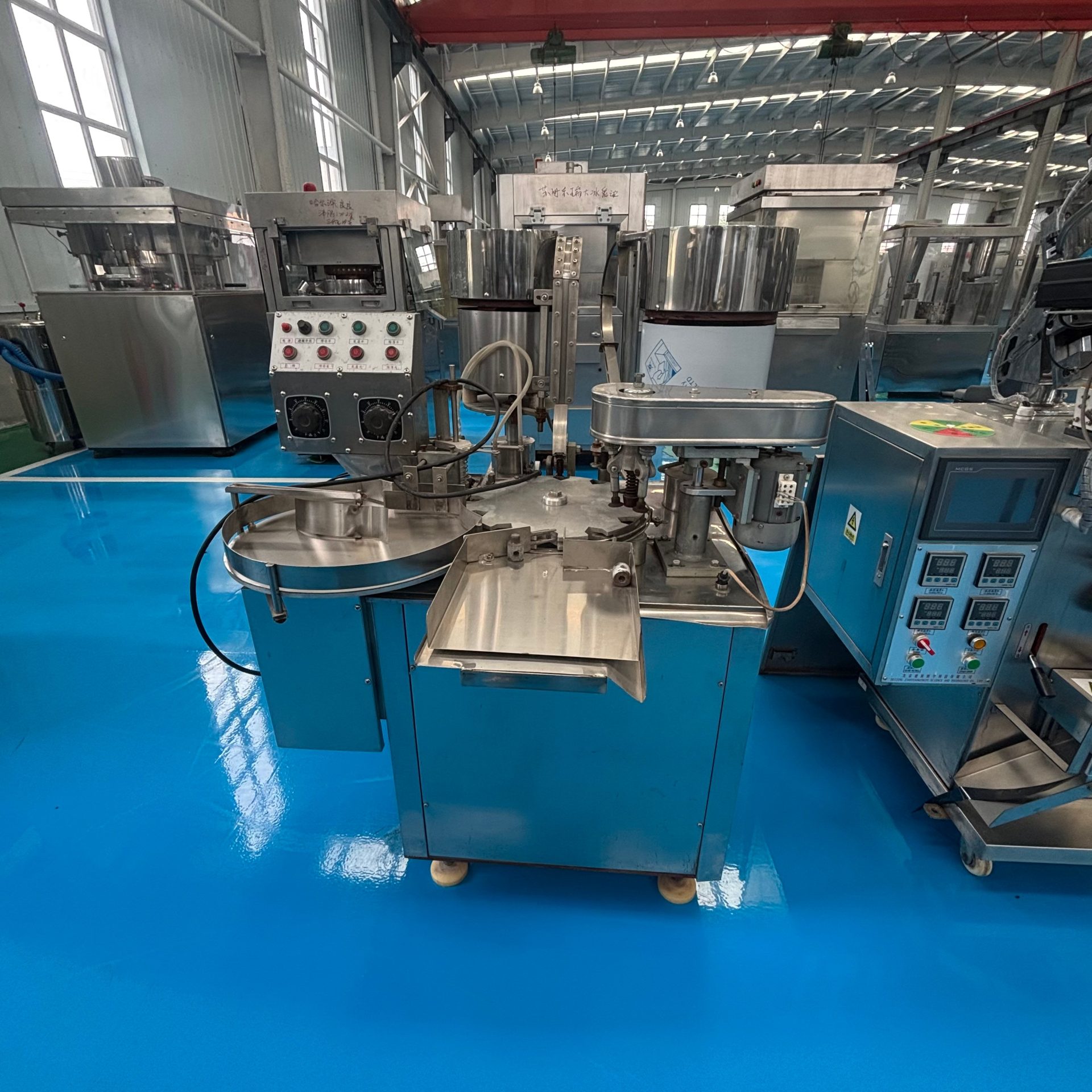 Used Vial Filling and Crimping Machine &mdash; Model DGK-1