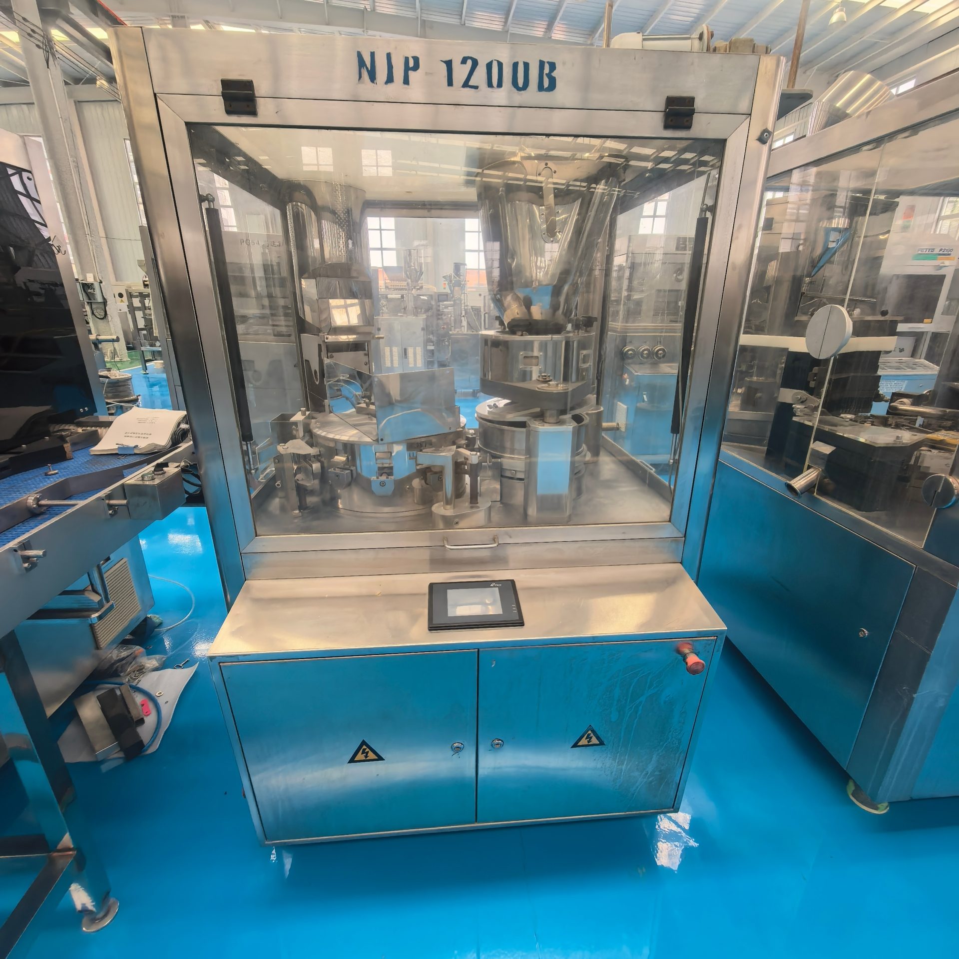 Used Capsule Filling Machine &mdash; Model NJP-1200B