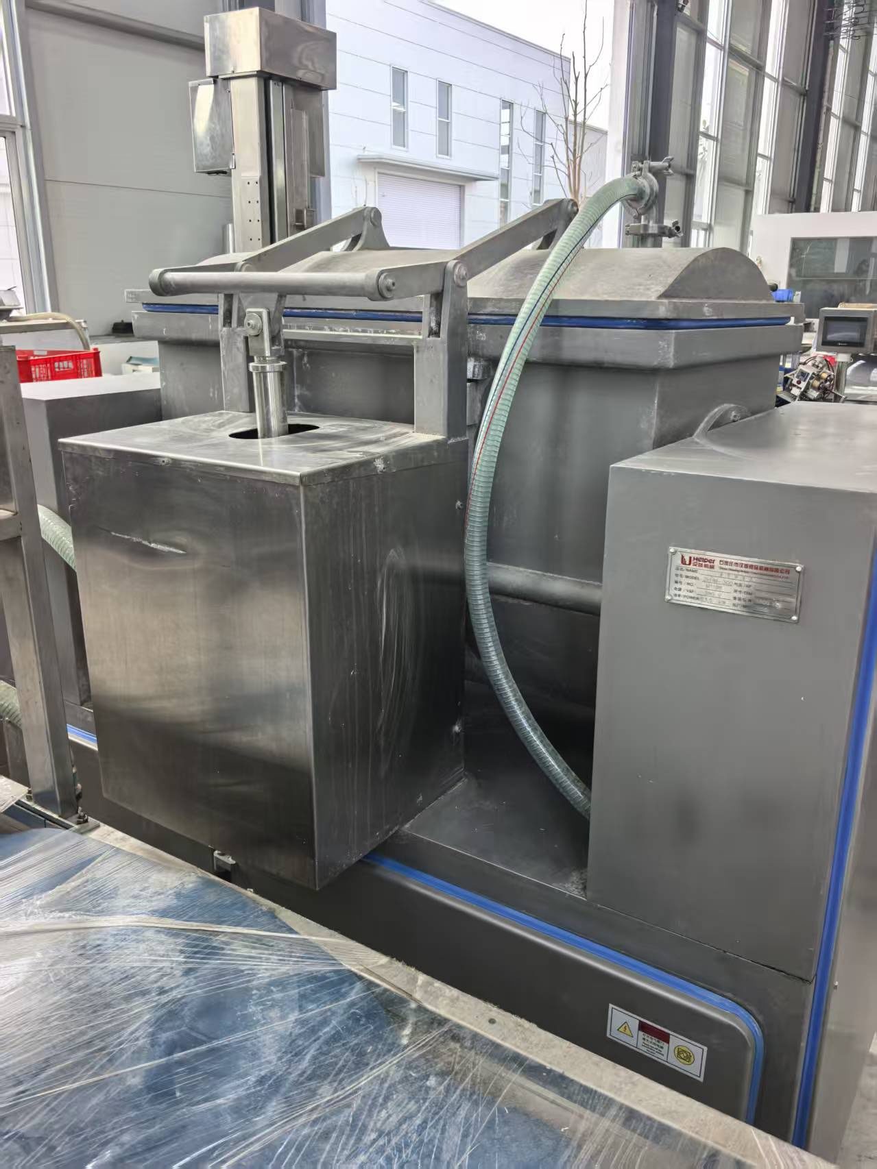 Used Vacuum Dough Mixer &mdash; Model ZKHM-300 image 3