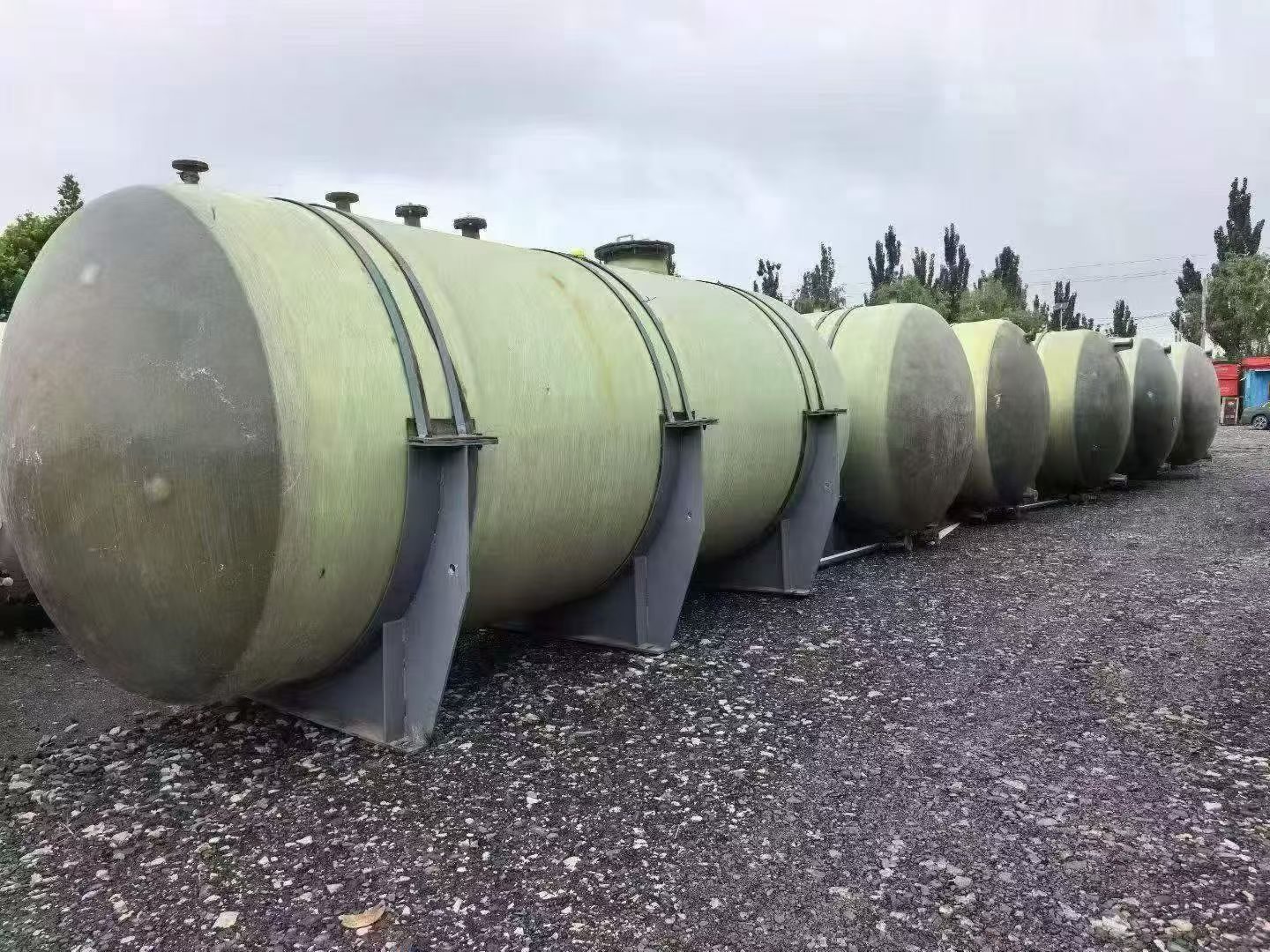 Used Stainless Steel Storage Tank &mdash; Model 30m&sup3;