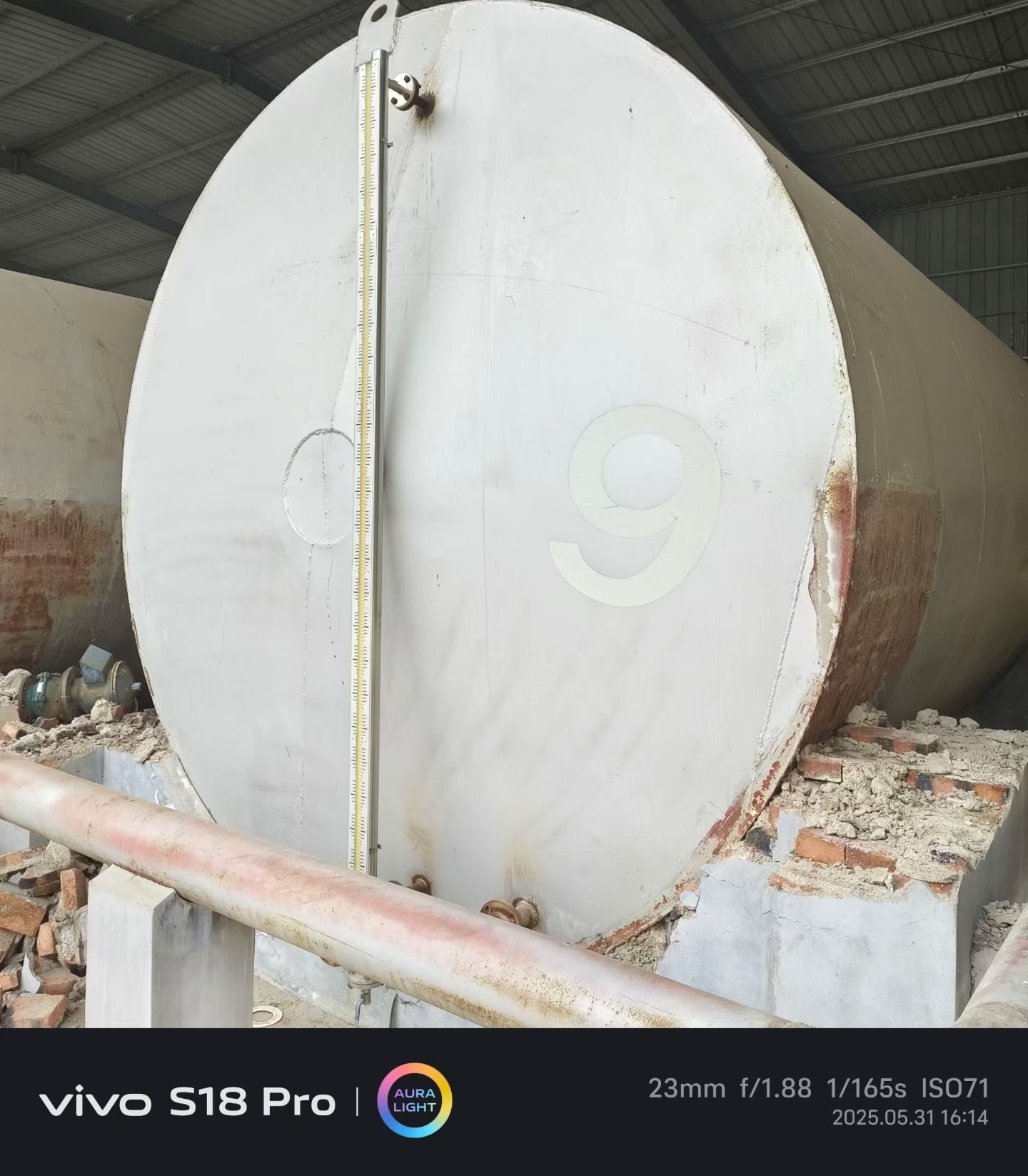 Used Horizontal Steel Storage Tank &mdash; Model 100m&sup3; image 7