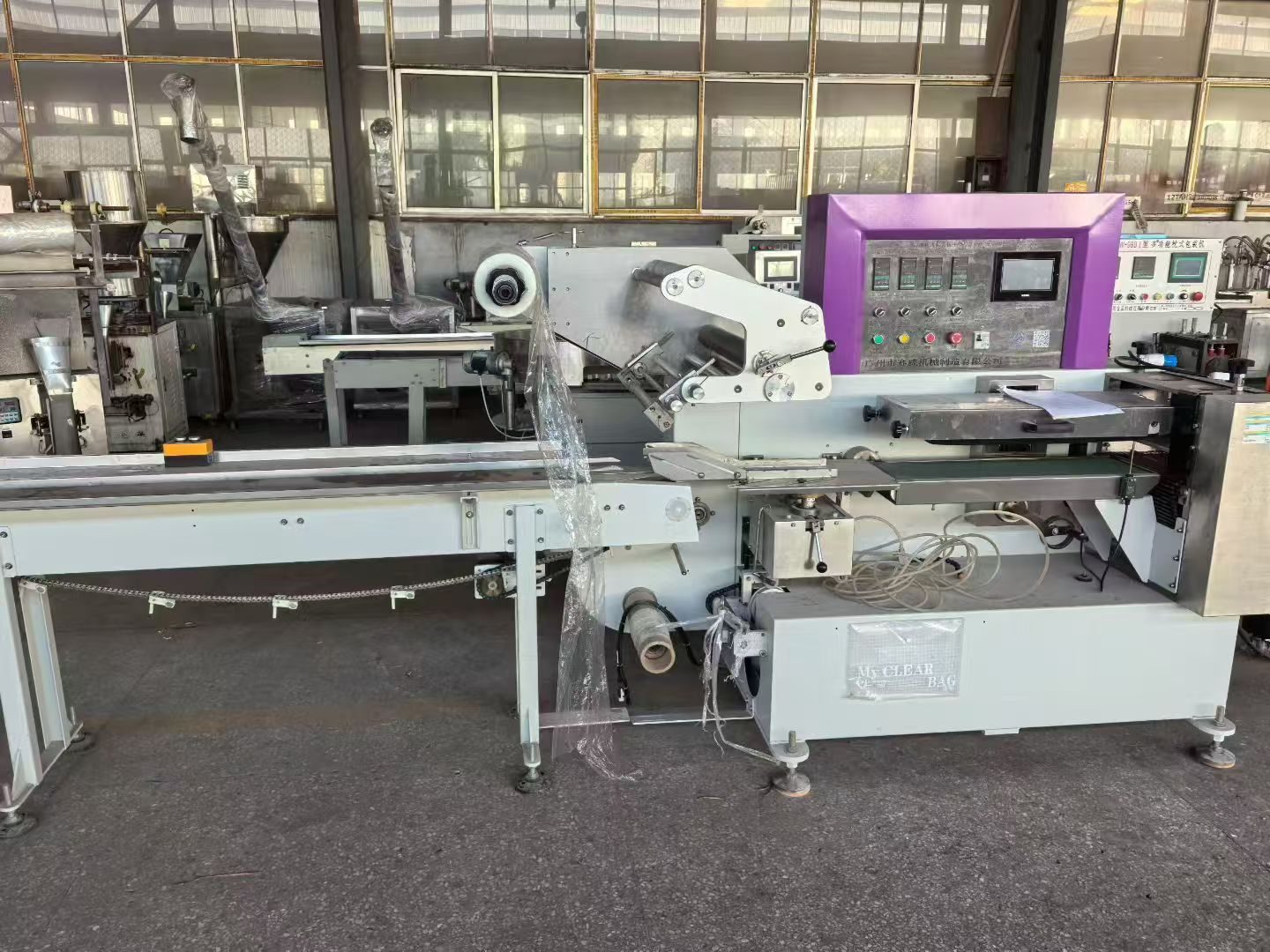 Used Pillow Packaging Machine &mdash; Model SW-X590