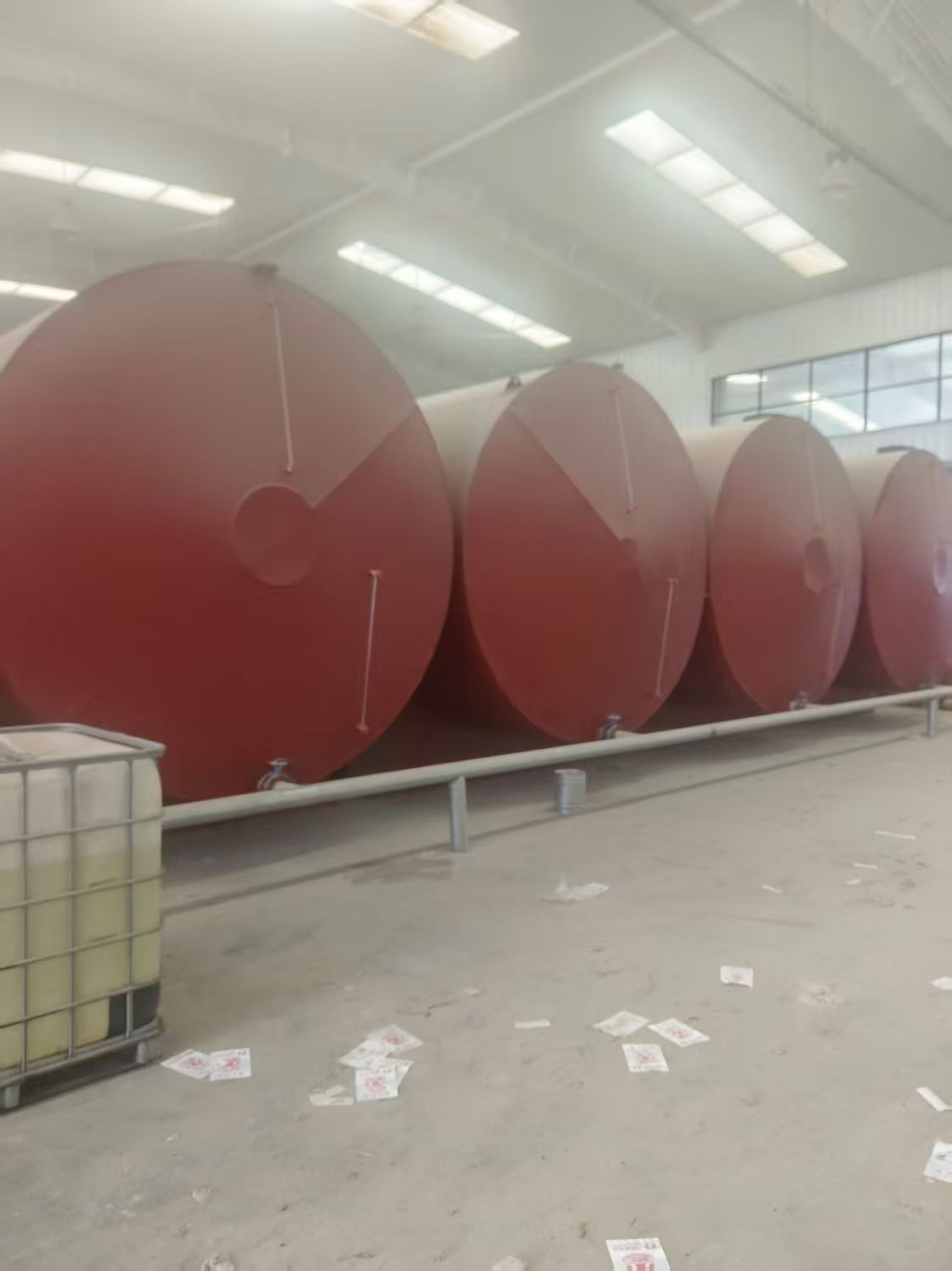 Used Horizontal Steel Storage Tank &mdash; Model 100m&sup3; image 2
