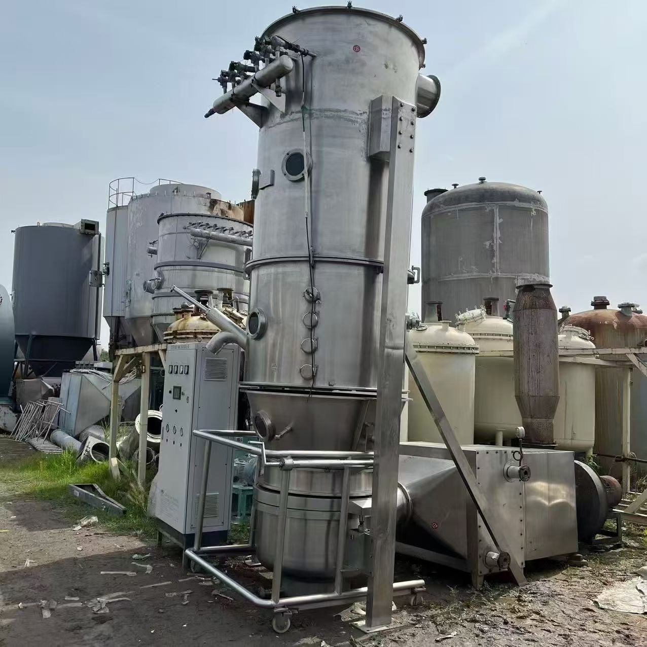 Used Fluidized Bed Dryer &mdash; Model XLB-200 image 2