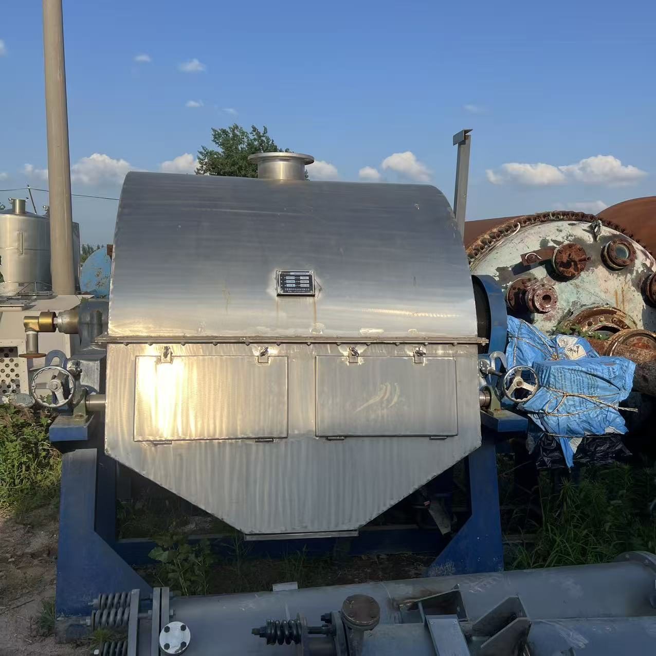 Used Drum Flaker &mdash; Model 1500mm&times;1500mm