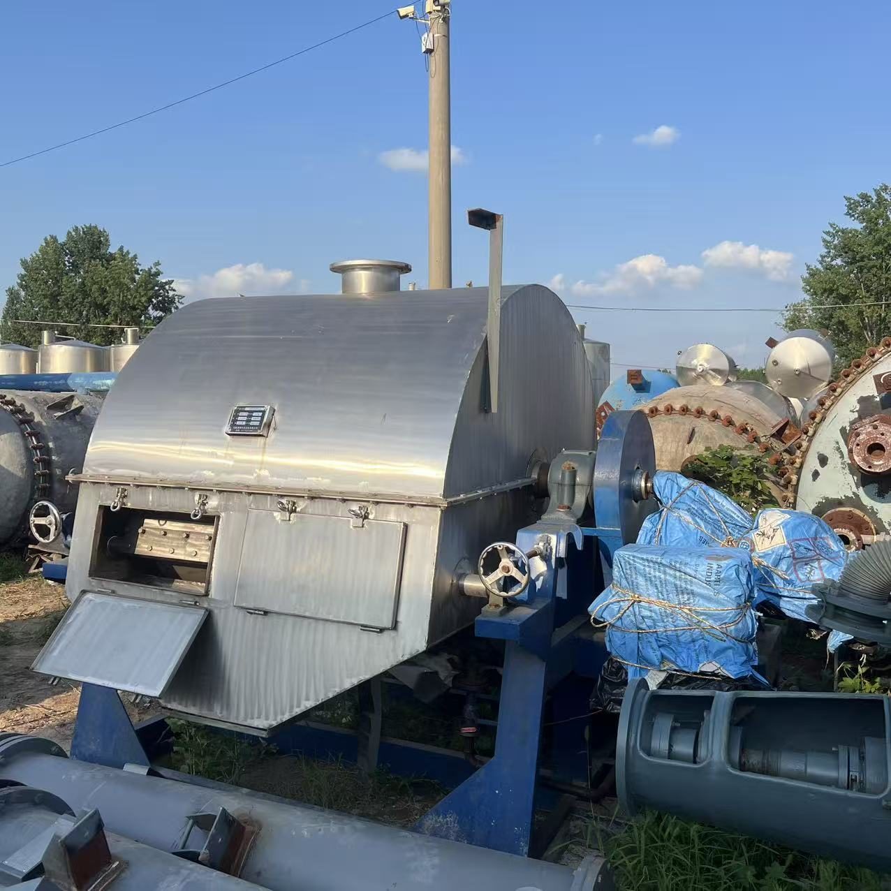 Used Drum Flaker &mdash; Model 1500mm&times;1500mm image 4