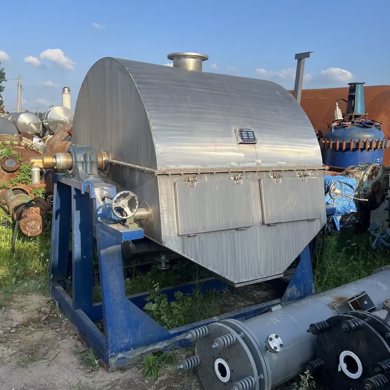 Used Drum Flaker &mdash; Model 1500mm&times;1500mm image 2