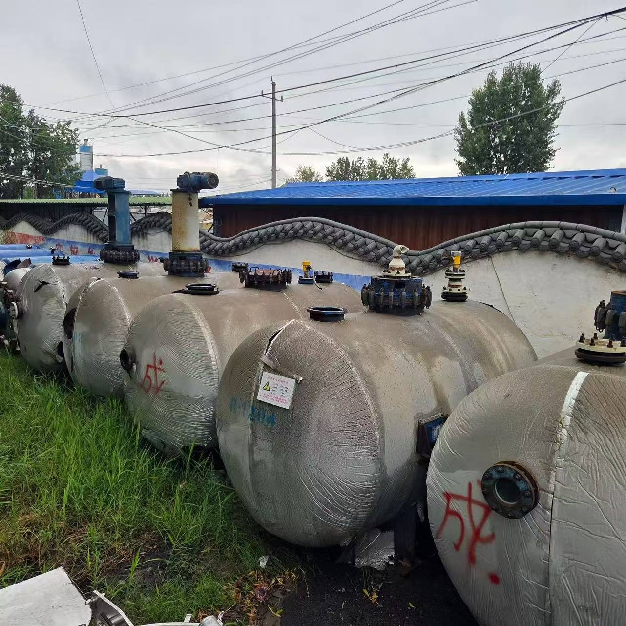 Used Stainless Steel Storage Tank &mdash; Model 5000L