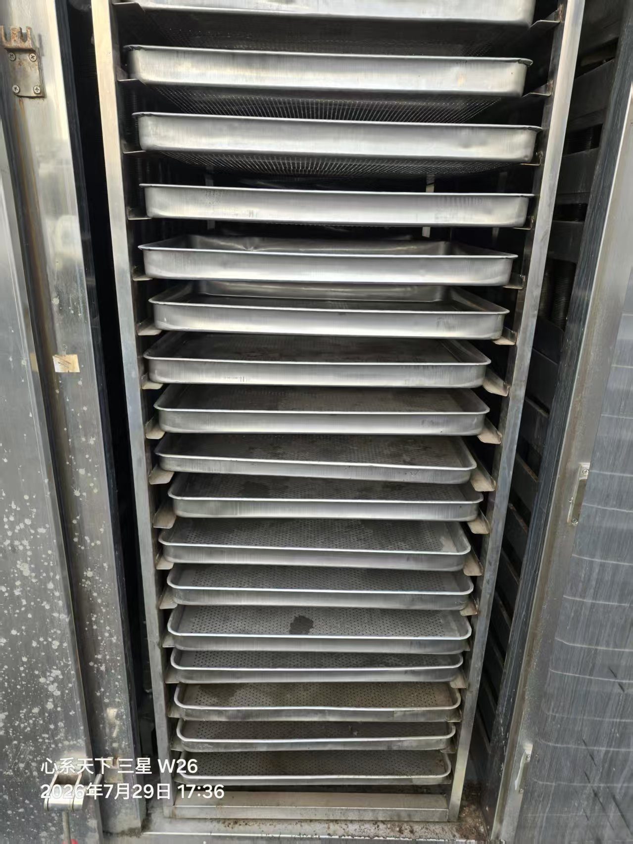 Used 2-Door 4-Trolley Stainless Steel Drying Oven image 5