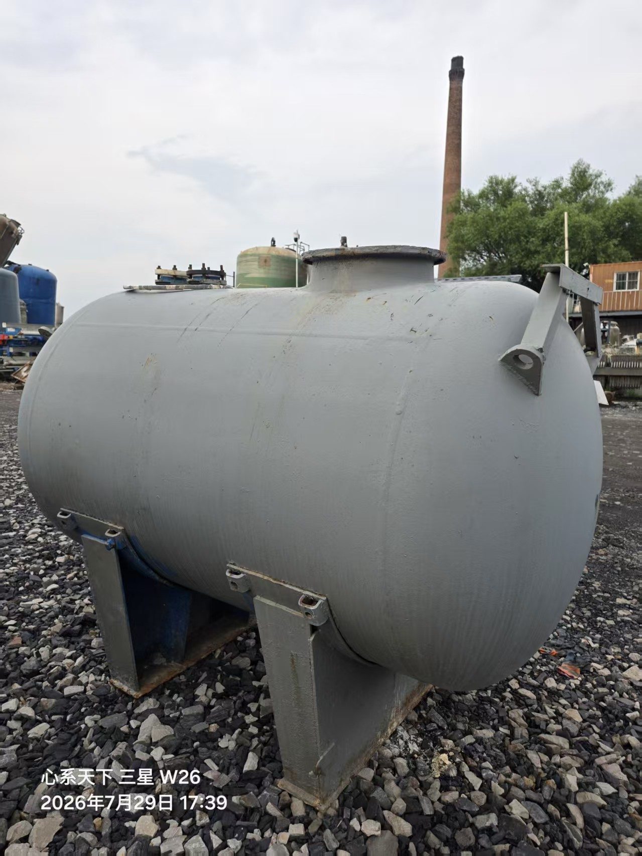 Used 2,000 L Glass-Lined Storage Tank image 3