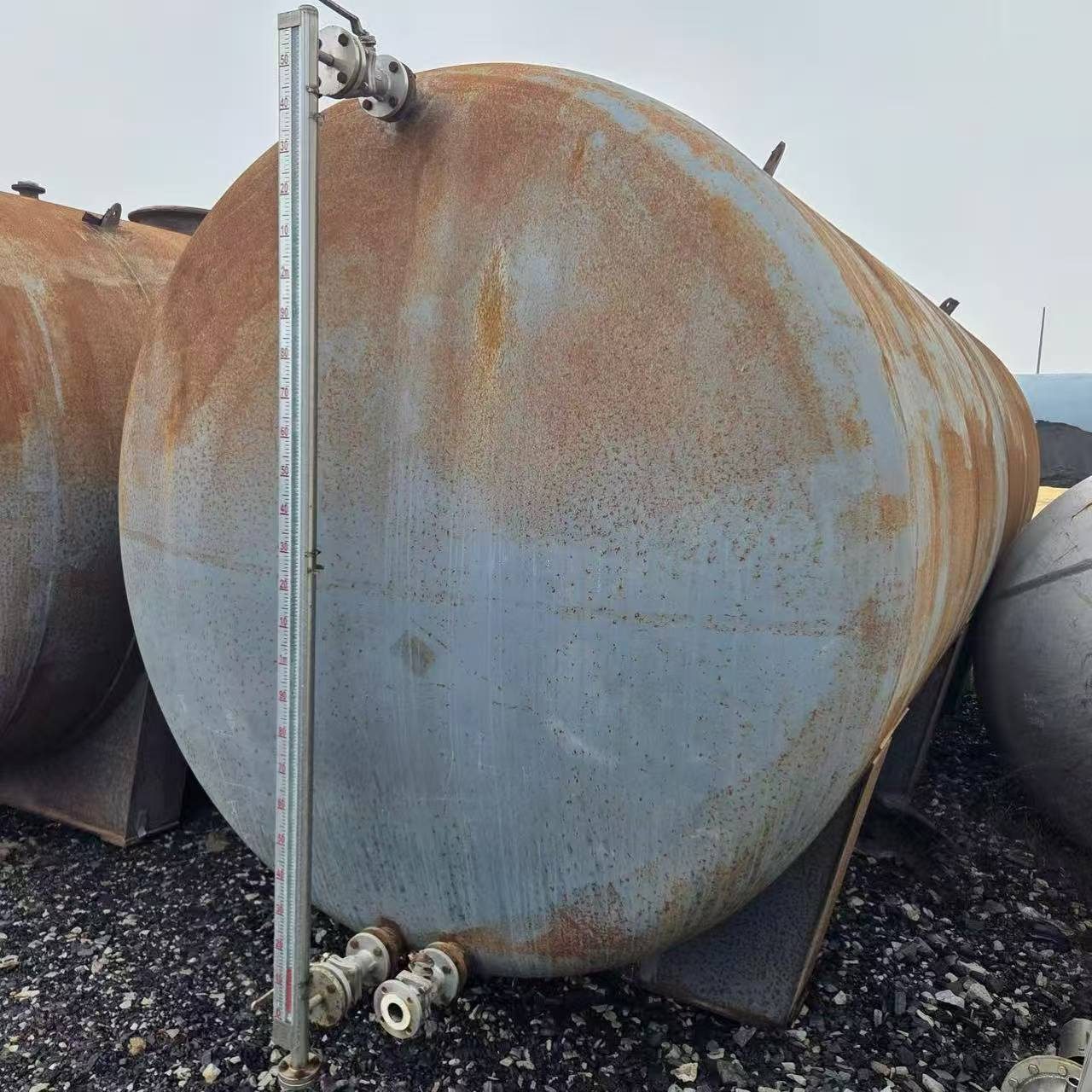 Used 50 m&sup3; Steel-Lined Plastic Storage Tank image 2