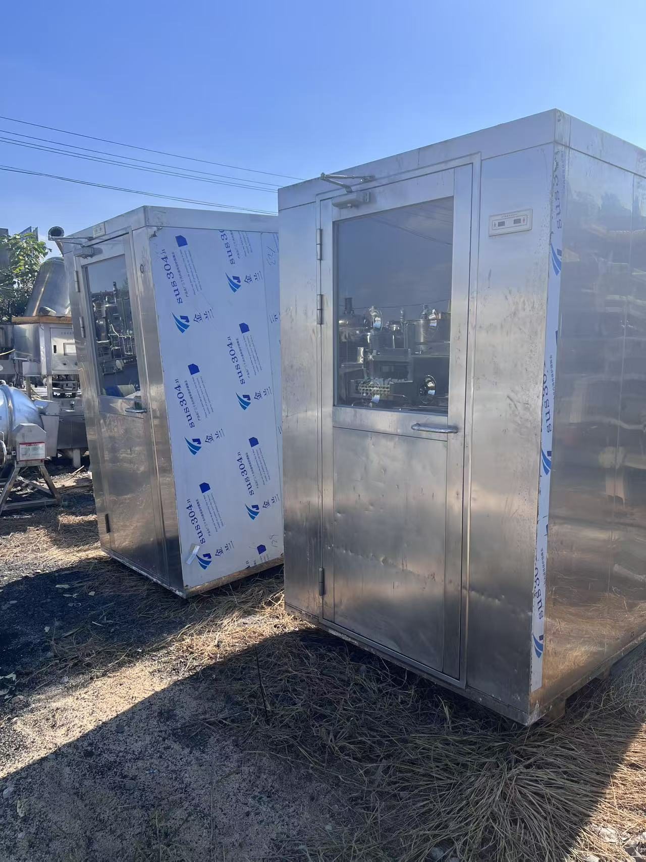 Used 304 Stainless Steel Personnel Air Shower, 1&ndash;3 Person image 3