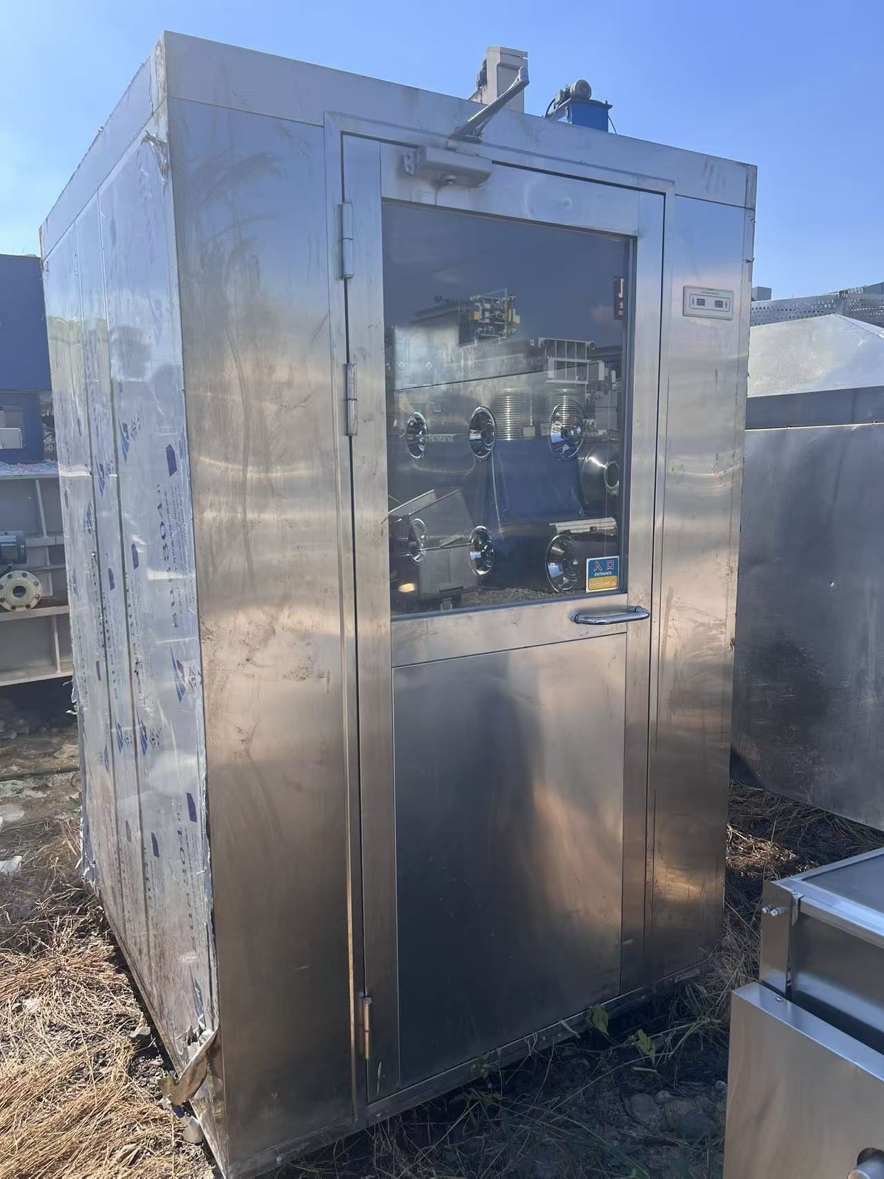 Used 304 Stainless Steel Personnel Air Shower, 1&ndash;3 Person image 2