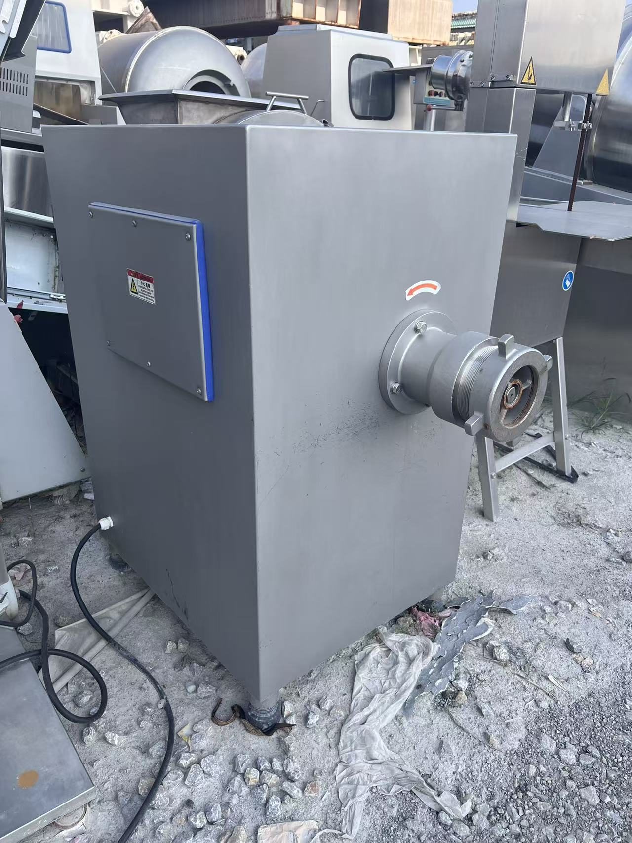 Used 2023 Zhenglin Model 120 Frozen Meat Grinder