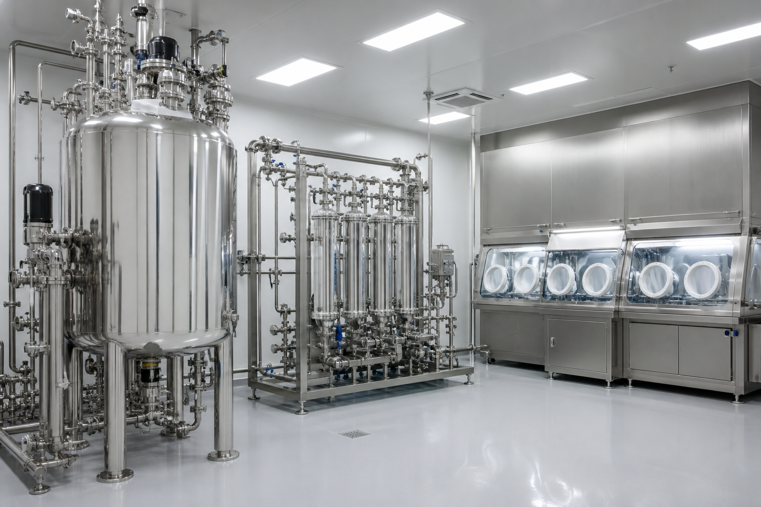 Used pharmaceutical process equipment for facility expansion