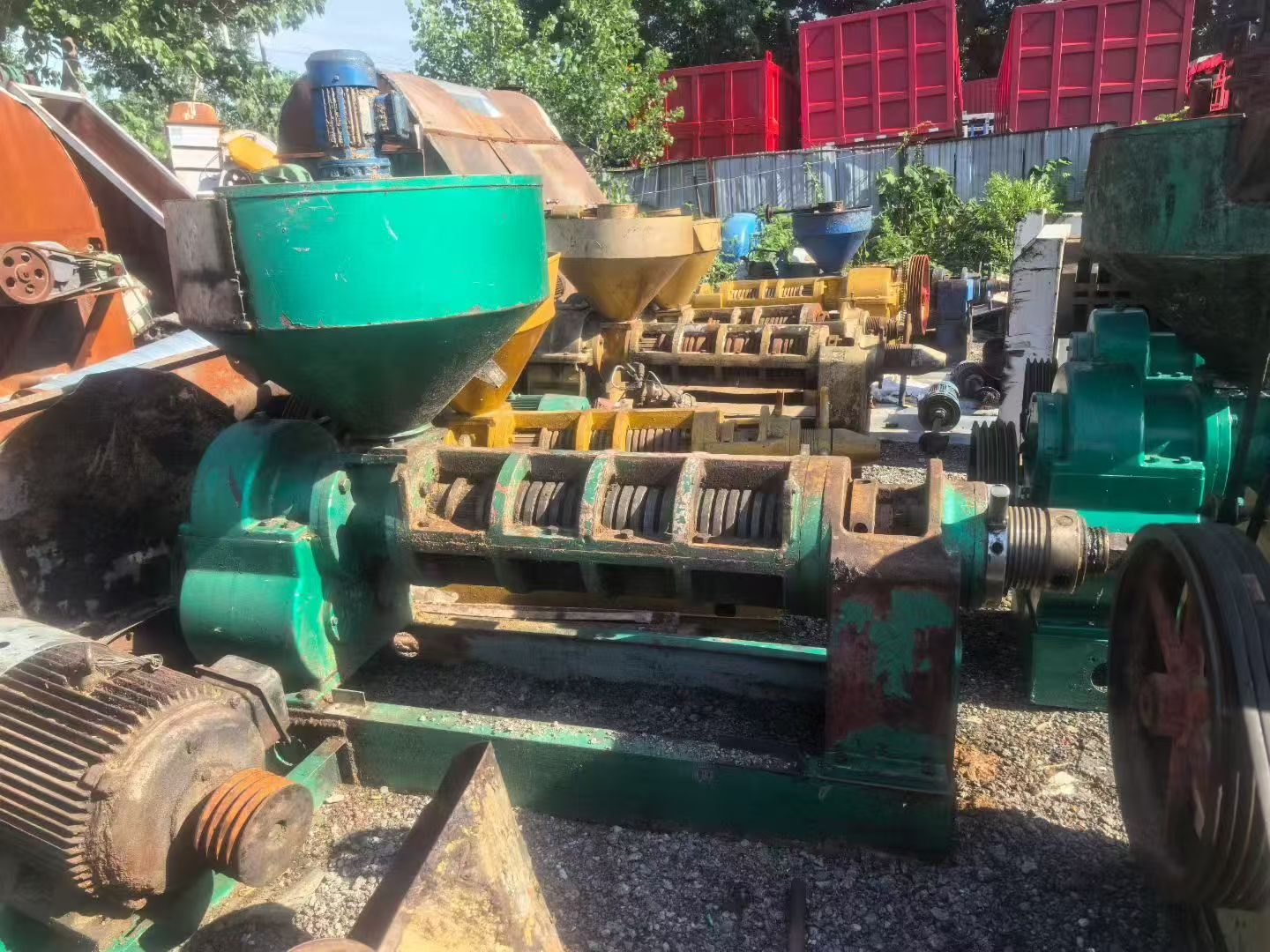 Used Guangxin Model 168 Oil Press