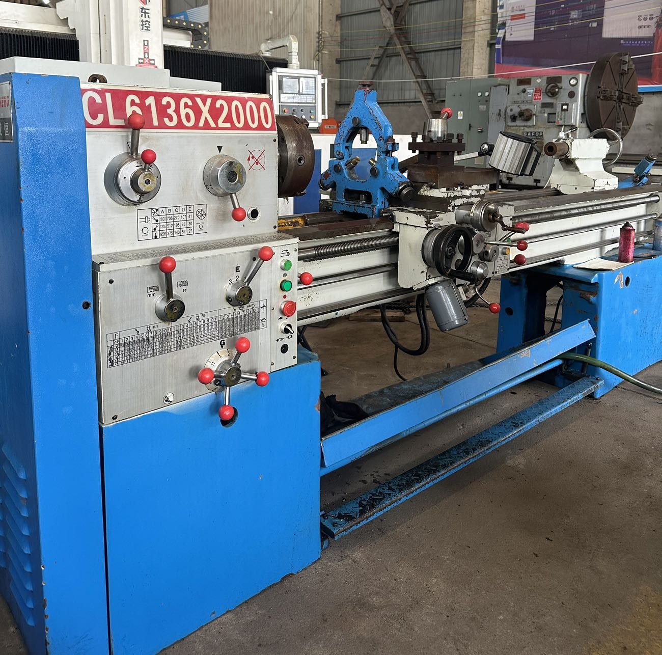 Used Lathe CL6136 &mdash; 2018 image 2