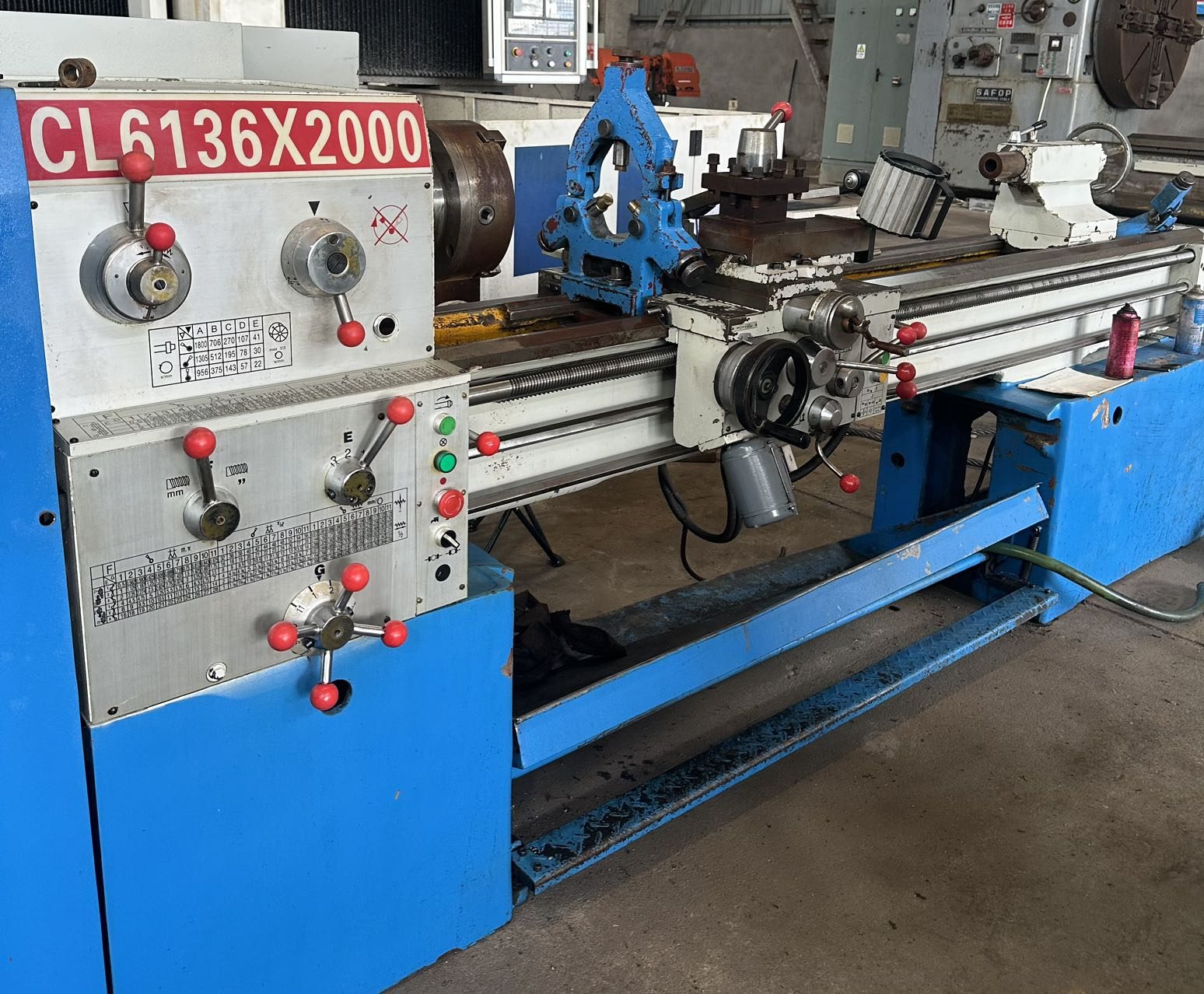 Used Lathe CL6136 &mdash; 2018