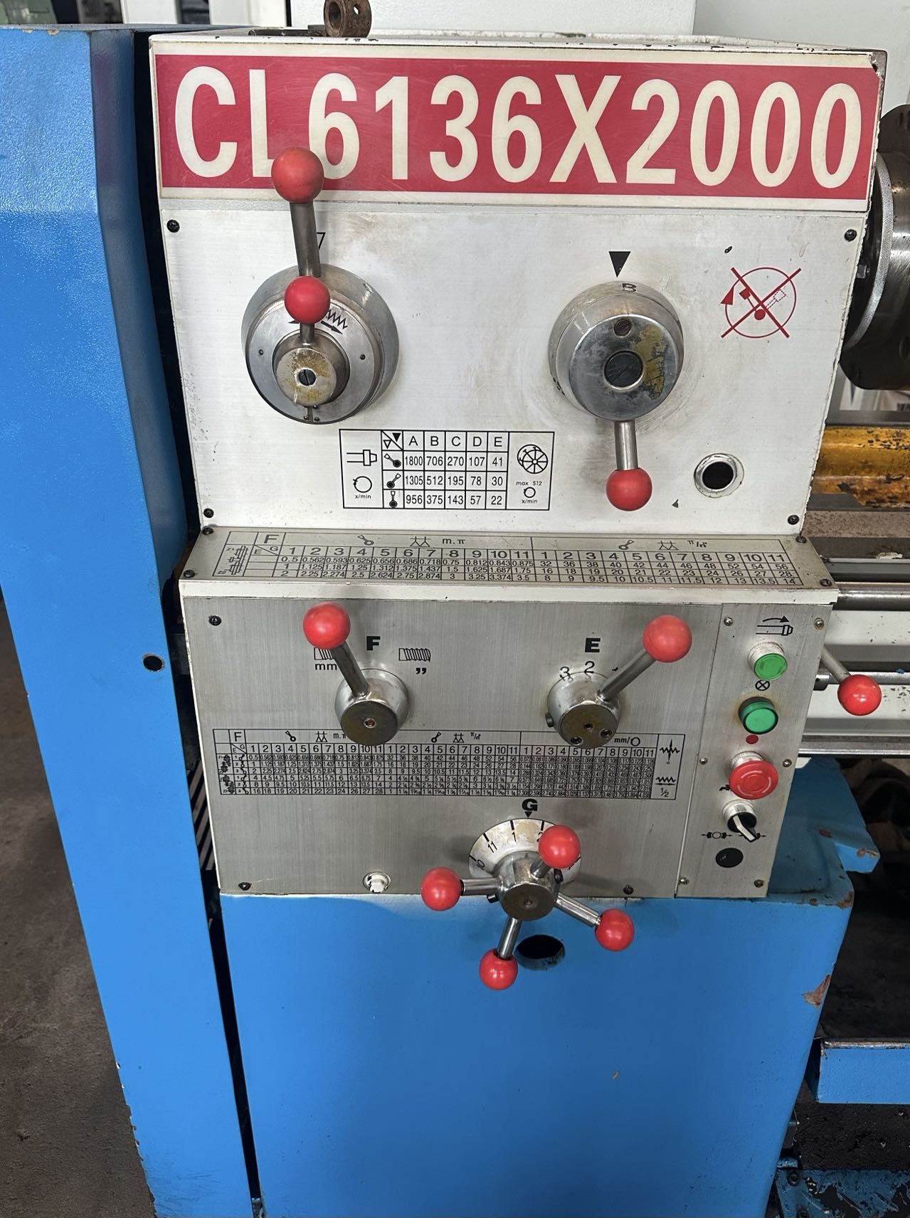 Used Lathe CL6136 &mdash; 2018 image 5